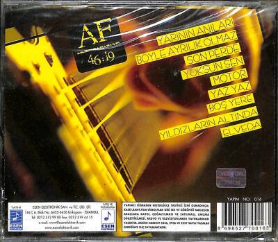 Af - 46 19 (Sıfır Ürün) CD Müzik CD2435 - 8