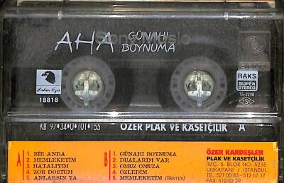 AHA - Günahı Boynuma Kaset (İkinci El) KST25527 - 2