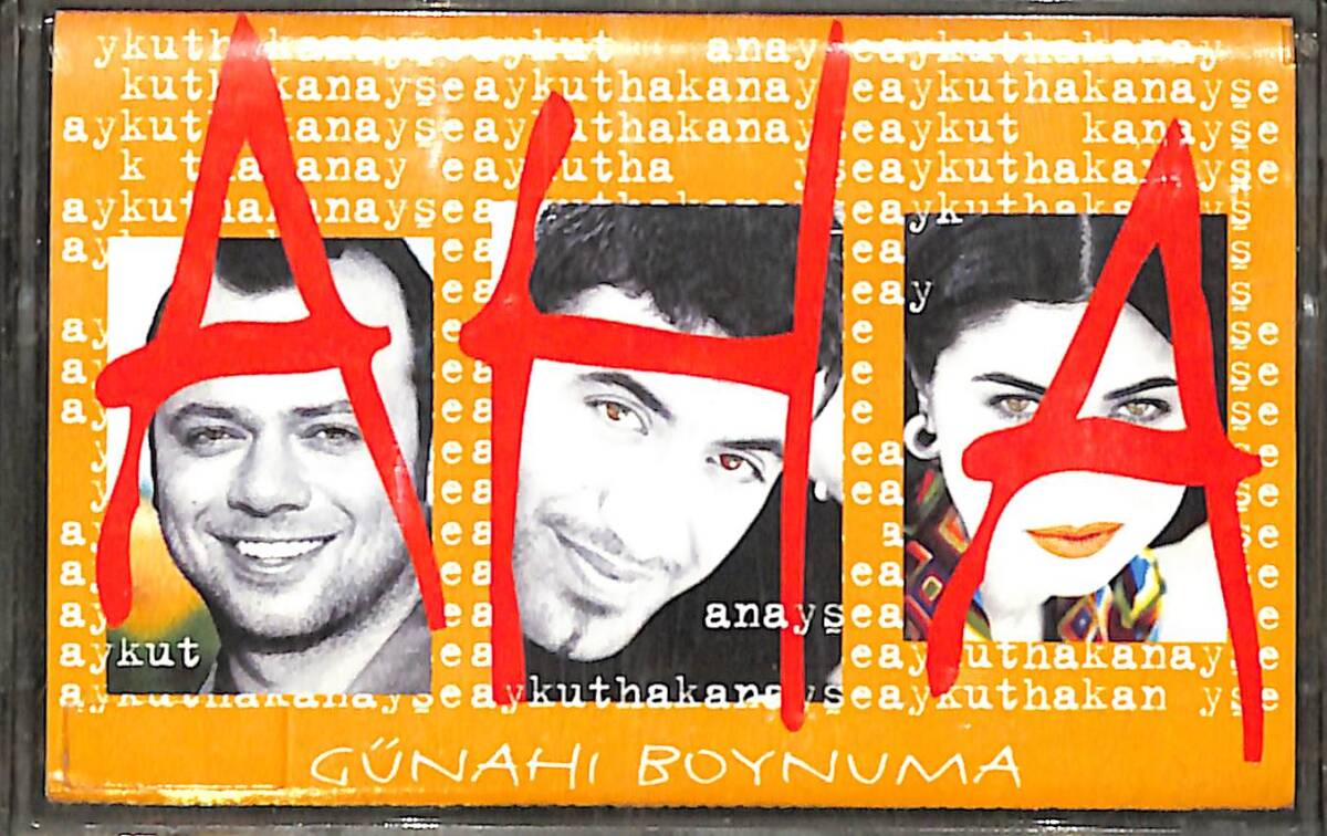 Aha - Günahım Boynuma Kaset (Kırmızı Bandrol - İkinci El) KST27438 - 1