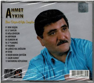 Ahmet Aykın - Beni Düşün Ağla Sevgilim CD Müzik CD650 - 8