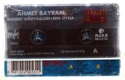 Ahmet Bayram *Hasret Gözyaşları * Kaset KST13702 - 2