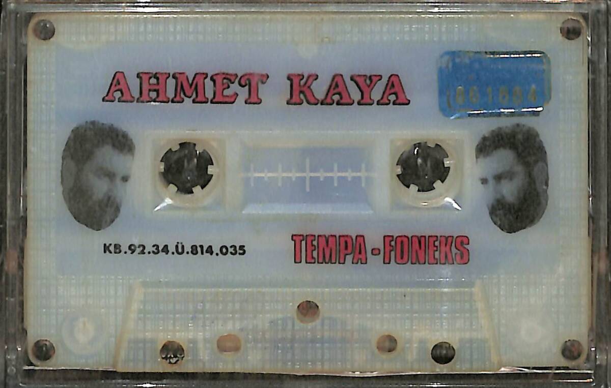 Ahmet Kaya - Tempa Foneks Kaset (Mavi Bandrol - İkinci El) KST26223 - 1