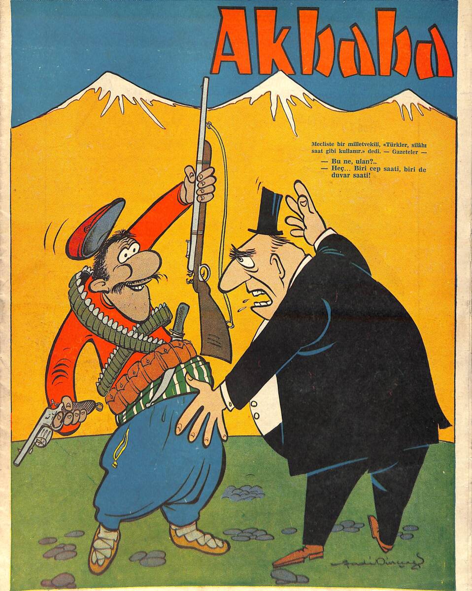 Akbaba Mizah Karikatür Dergisi 7 Şubat 1968 Sayı: 7 - Aziz Nesin - Yusuf Ziya Ortaç - Muzaffer İzgü - Nimet Arzık - Suavi Süalp NDR93147 - 1