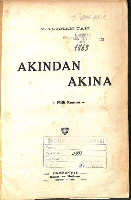 Akından Akına - Milli Roman KTP2126 - 1