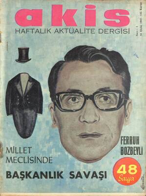 Akis Dergisi 16 Ekim 1967 Sayı 1 NDR78528 - 1