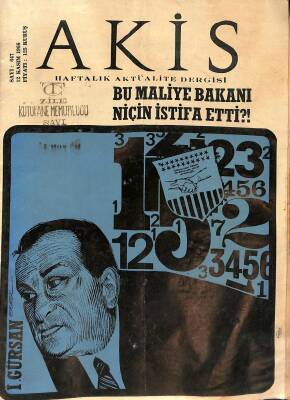 Akis Haftalık Aktüalite Dergisi 12 Kasım 1966 - İlhammi Sancar, Alparslan Türkeş NDR84820 - 1