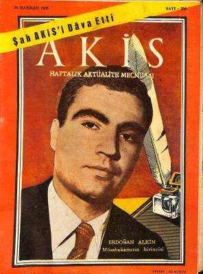 Akis Haftalık Aktüalite Dergisi 23 Haziran 1959 - Erdoğan Alkin, Süleyman Ege, Samet Ağaoğlu NDR84970 - 1