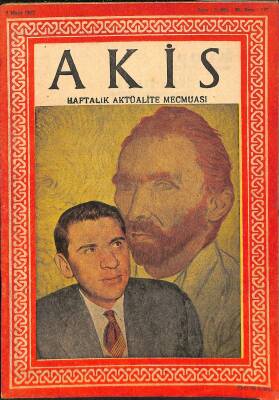 Akis Haftalık Aktüalite Dergisi Sayı 147 2 Mart 1957 - Kapak Nevit Kodallı, Albert Einstein Öğrencilerinden Geride Kaldı NDR82168 - 1