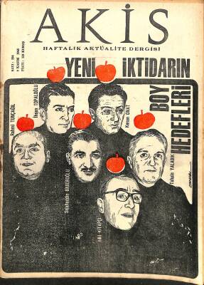 Akis Haftalık Aktüalite Dergisi Sayı 594 6 Kasım 1965 - Petrol Ofis Genel Müdürü Onat, Yakup Kadri Karaosmanoğlu NDR82173 - 1