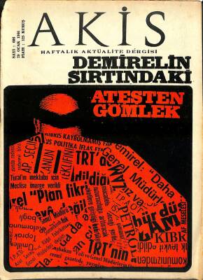 Akis Haftalık Aktüalite Dergisi Sayı 606 29 Ocak 1966 - Gülbenkyan Anlatıyor Özden Toker Dinliyor, Yılın Kitabı İsmet Paşayla 10 Yıl NDR82209 - 1