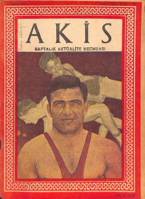 AKİS Haftalık Aktüalite Mecmuası 15 Haziran 1957 Sayı162 Hamit Kaplan NDR81625 - 1