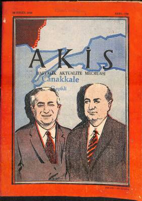 AKİS Haftalık Aktüalite Mecmuası 29 Eylül 1959 Sayı 270 - Omay - Yurdakul Anayasanın Gölgesinde NDR81613 - 1