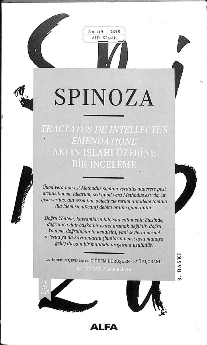 Aklın Islahı Üzerine Bir İnceleme - Latince Aslıyla Birlikte NDR89402 - 1