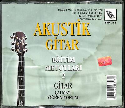 Akustik Gitar Eğitim Metotları 2 VCD (108.5) VCD24822 - 4