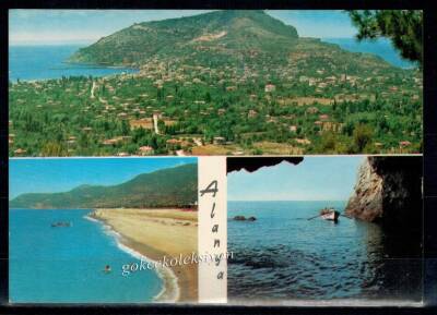 Alanya Antalyadan 3 Muhtelif Görünüş Kartpostal KRT4143 - 1