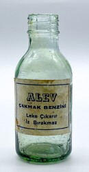 Alev Çakmak Benzini Şişesi Leke Çıkarır İz Bırakmaz (75 cc) - Boş Şişe AOB3152 - 1