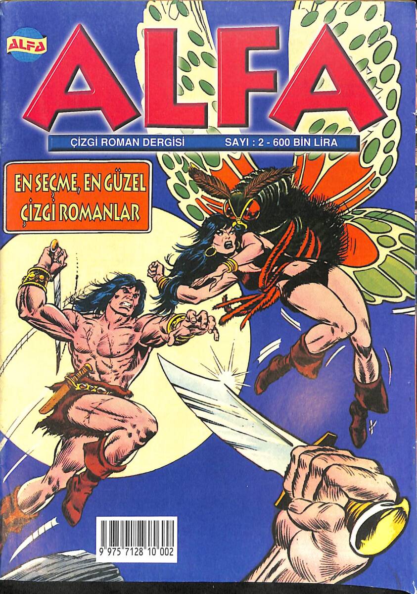 Alfa Çizgi Roman Dergisi Sayı :2 - CONAN NDR88250 - 1