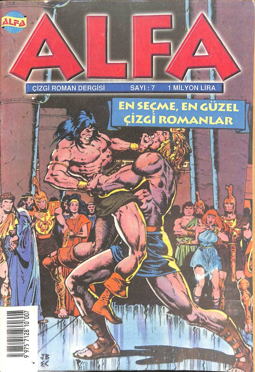 Alfa Çizgi Roman Dergisi Sayı :7 - CONAN (8 Haziran 2001) NDR88254 - 1