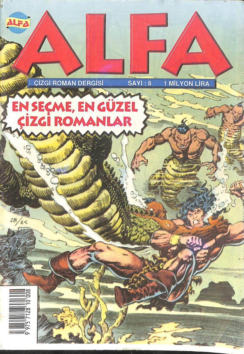 Alfa Çizgi Roman Dergisi Sayı :8 - CONAN (15 Haziran 2001) NDR88255 - 1