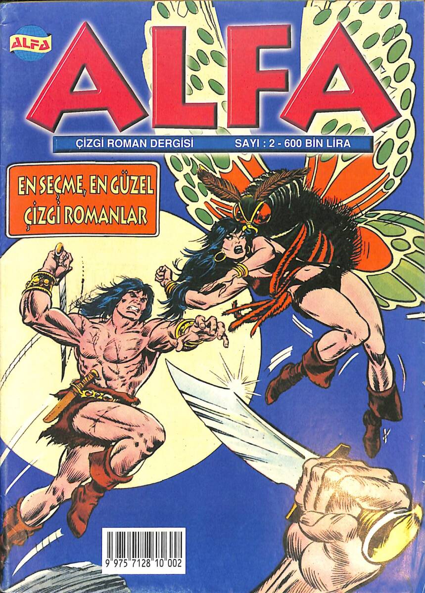 Alfa Çizgi Roman Dergisi Sayı:2 - CONAN (1-15 Şubat 2001) NDR88261 - 1