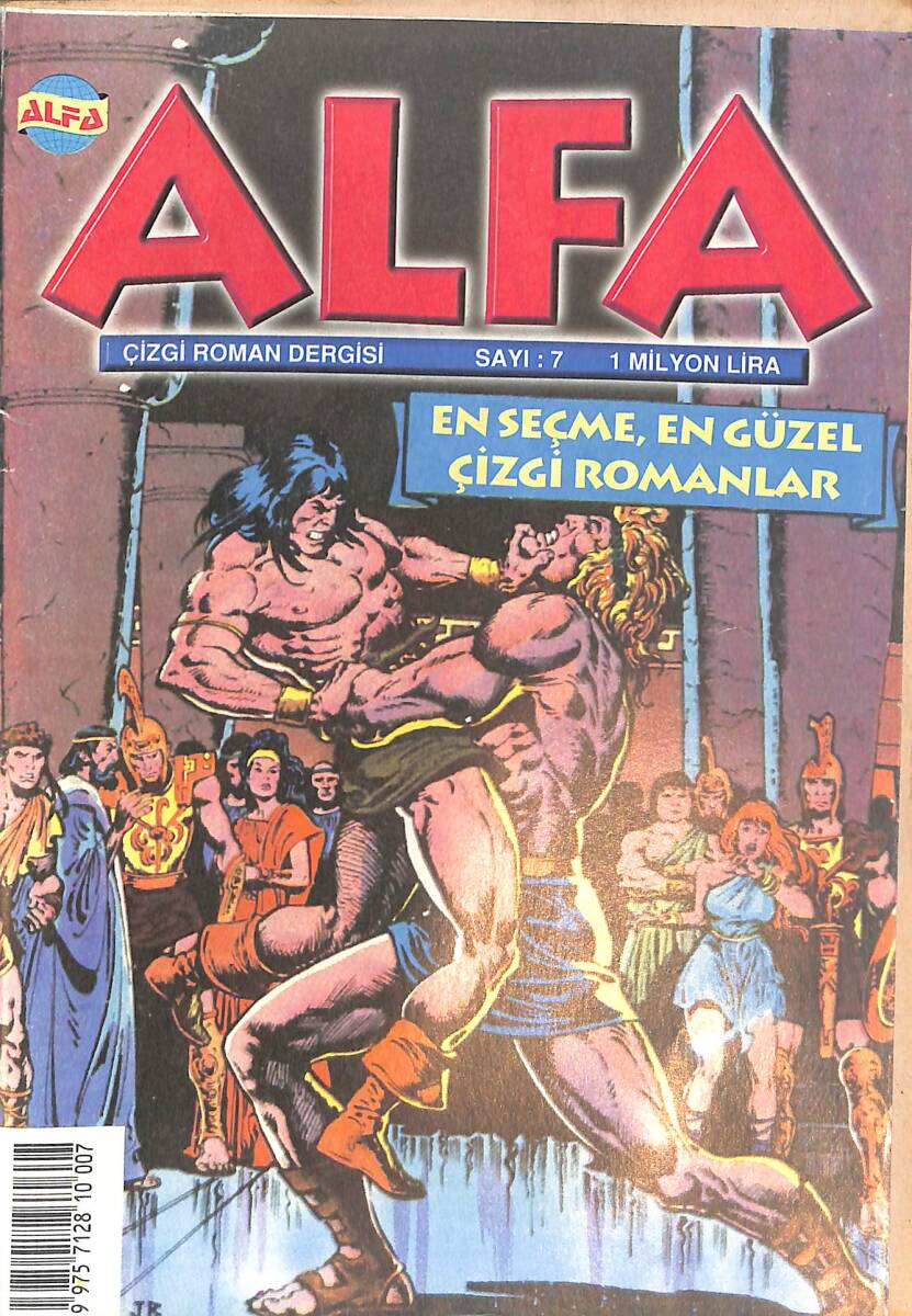 Alfa Çizgi Roman Dergisi Sayı:7 (8 Haziran 2001) NDR88828 - 1