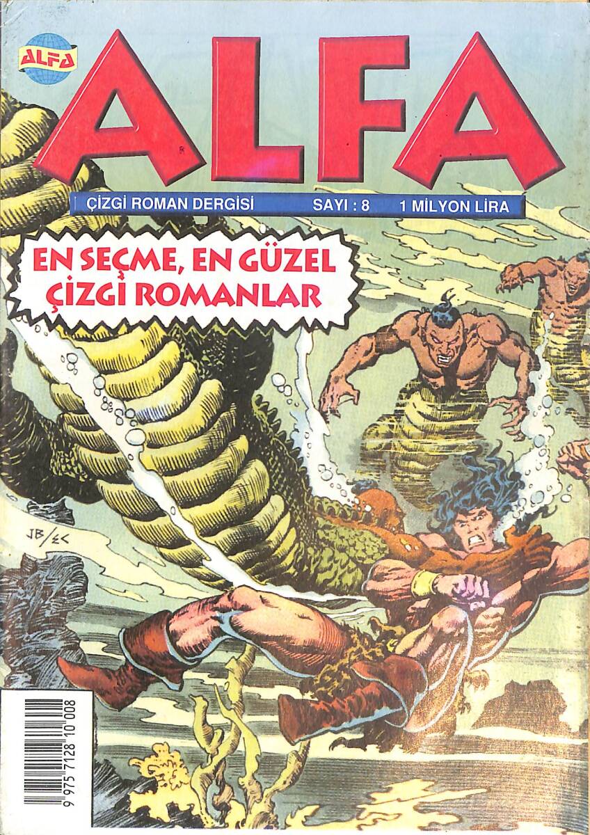 Alfa Çizgi Roman Dergisi Sayı:8 (15 Haziran 2001) NDR88827 - 1