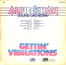 Alfie Khan Sound Orchestra – Gettin Vibrations 1976 LP (109) PLK17622 - 2