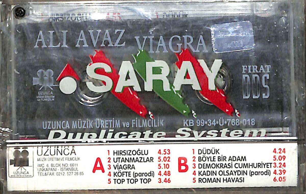 Ali Avaz - Viagra Kaset (Sıfır) KST27443 KST27443 - 2