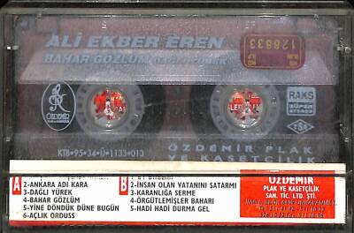 Ali Ekber Eren - Bahar Gözlüm Kaset ( İkinci El ) KST23974 - 2