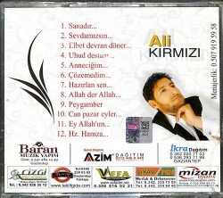 Ali Kırmızı - Elbet Devran Döner CD (Sıfır) CD3531 - 2