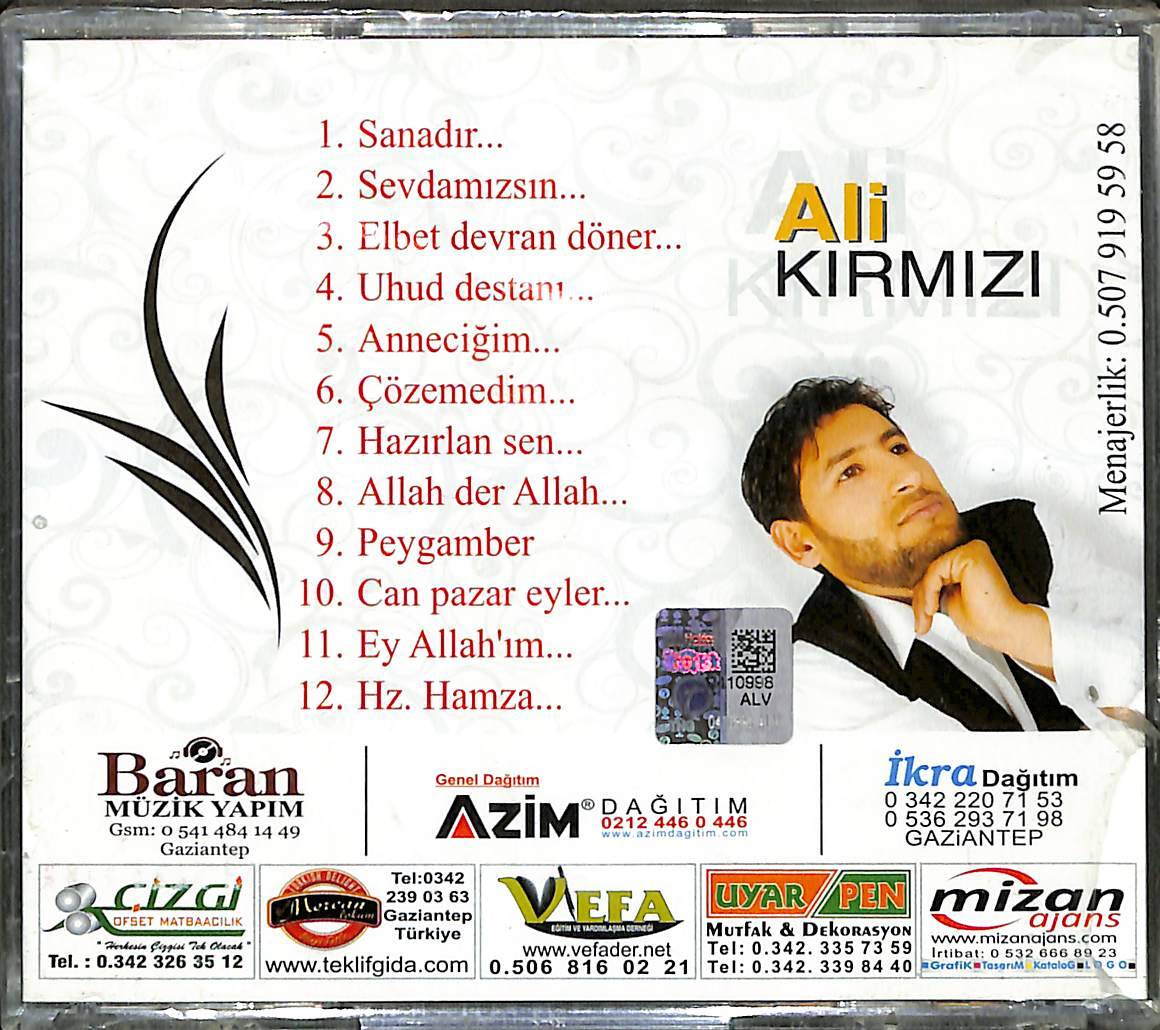 Ali Kırmızı - Elbet Devran Döner CD (Sıfır) CD3531 - 2