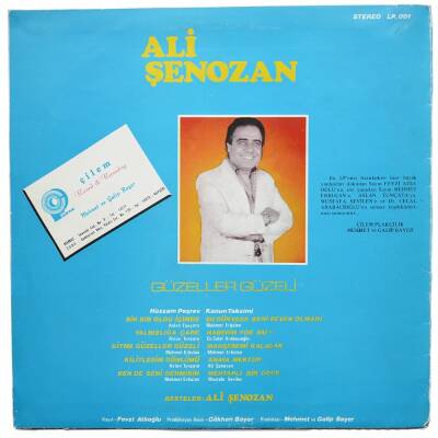 Ali Şenozan - Güzeller Güzeli LP PLAK KABI PLK10550 - 2