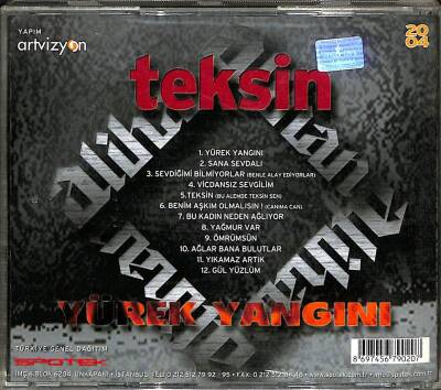 Alihan - Teksin - Yürek Yangını CD Müzik (108.5) CD3403 - 2