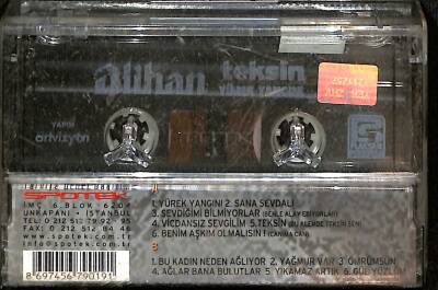 Alihan - Teksin Yürek Yangını Kaset (İkinci El) KST25528 - 2