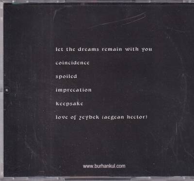 All Composed By Burhan Kul *Let The Dreams Remain With You* ( İkinci El ) CD Müzik CD1035 - 2