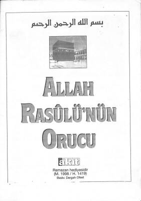 Allah Resulünün Orucu KTP953 - 1