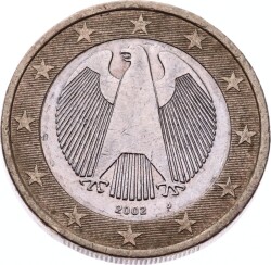 Almanya 1 Euro 2002 (J) - ÇÇT YMP10857 - 2