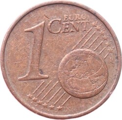 Almanya 1 Euro Cent 2002 (J-Hamburg) ÇT YMP8549 - 1