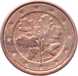 Almanya 1 Euro Cent 2004 (A-Berlin) ÇT YMP8556 - 2