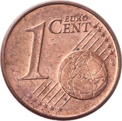 Almanya 1 Euro Cent 2004 (F-Stuttgart) ÇÇT YMP8555 - 1