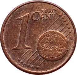 Almanya 1 Euro Cent 2008 (F) ÇT+ YMP5216 - 1