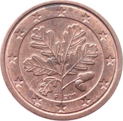 Almanya 1 Euro Cent 2011 (F-Stuttgart) ÇÇT YMP8563 - 2