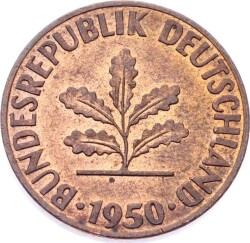 Almanya 1 Fenik 1950 (D) ÇA YMP10888 - 2