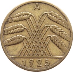 Almanya 10 Fenik 1925 ÇT YMP959 - 2