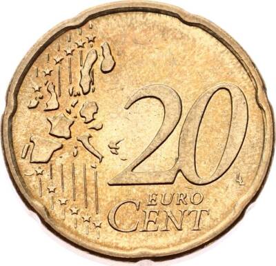 Almanya 20 Euro Cent 2002 (A) ÇA YMP10894 - 1