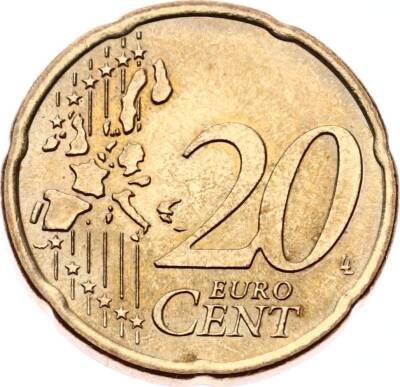 Almanya 20 Euro Cent 2002 (D) ÇİL YMP10893 - 1