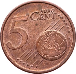 Almanya 5 Euro Cent (G) 2004 ÇÇT YMP5093 - 1