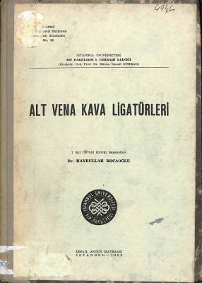 Alt Vena Kava Ligatürleri KTP2266 - 1