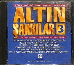 Altın Şarkılar 3 * ( İkinci El ) CD Müzik CD2078 - 1