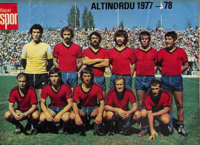 Altınordu Oyuncu Kadrosu 1977-1978 Poster ( 24*33 ) KRT17636 - 1